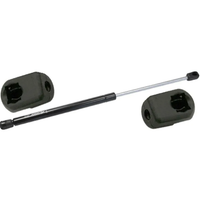 Amortecedor Mola a Gás para Capotas de Fibra de Vidro - Comprimento: 318mm, Curso: 125mm, Carga: 10KGF - Uso Geral