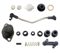 Kit Alavanca e Trambulador Completo Dianteiro (Sem Coxim, Rolamento, Batente e Coifa) - Ford Escort GI (89-92) / Escort GII (93-96)