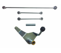 Kit Hastes + Alavanca de Câmbio Trambulador para Peugeot 206 (1.4/1.6 - 1999 a 2009)