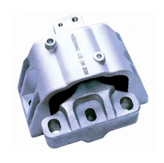 SUPORTE COXIM AJUSTE DIANTEIRO MOTOR LADO ESQUERDO/DIREITO (L/DIR) AUDI A3 1.4 1.6 16V (APÓS 1996) / GOLF 1.4 1.6 16V / NEW BEETLE 1.4 1.6 16V (APÓS 1999)