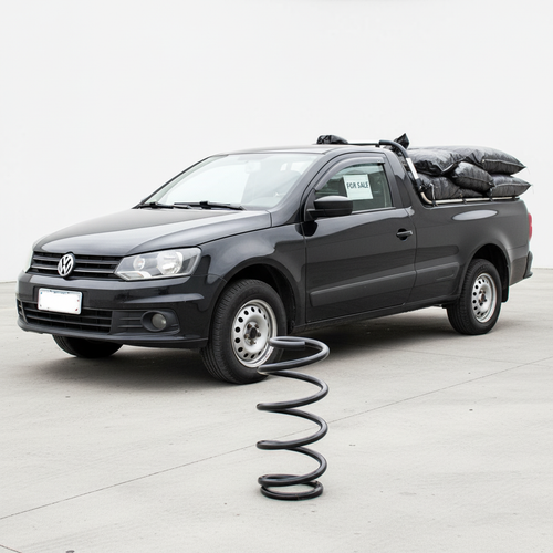 Molas Reforçadas GNV Volkswagen Saveiro G7 Novas Pronta Entrega