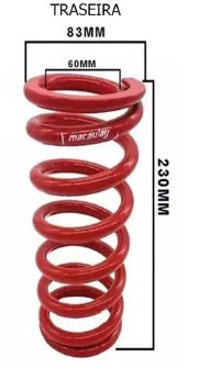 Mola Slim para Suspensão Rosca Slim/Sport FIO 12MM REFORÇADA - A partir de R$97,00